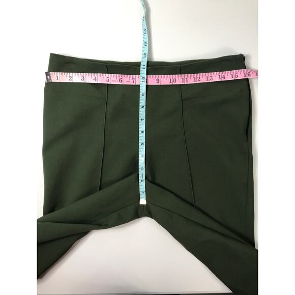 By Malene Birger Adelio Cady Slim-Leg Pants Olive Green 38 US 8 Fall Office - Picture 11 of 13